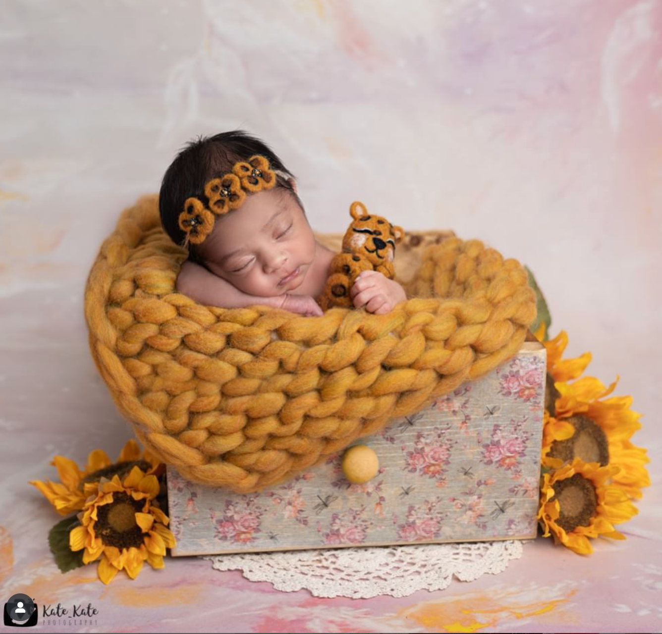 Cheetah Set (Headband + Lovie)