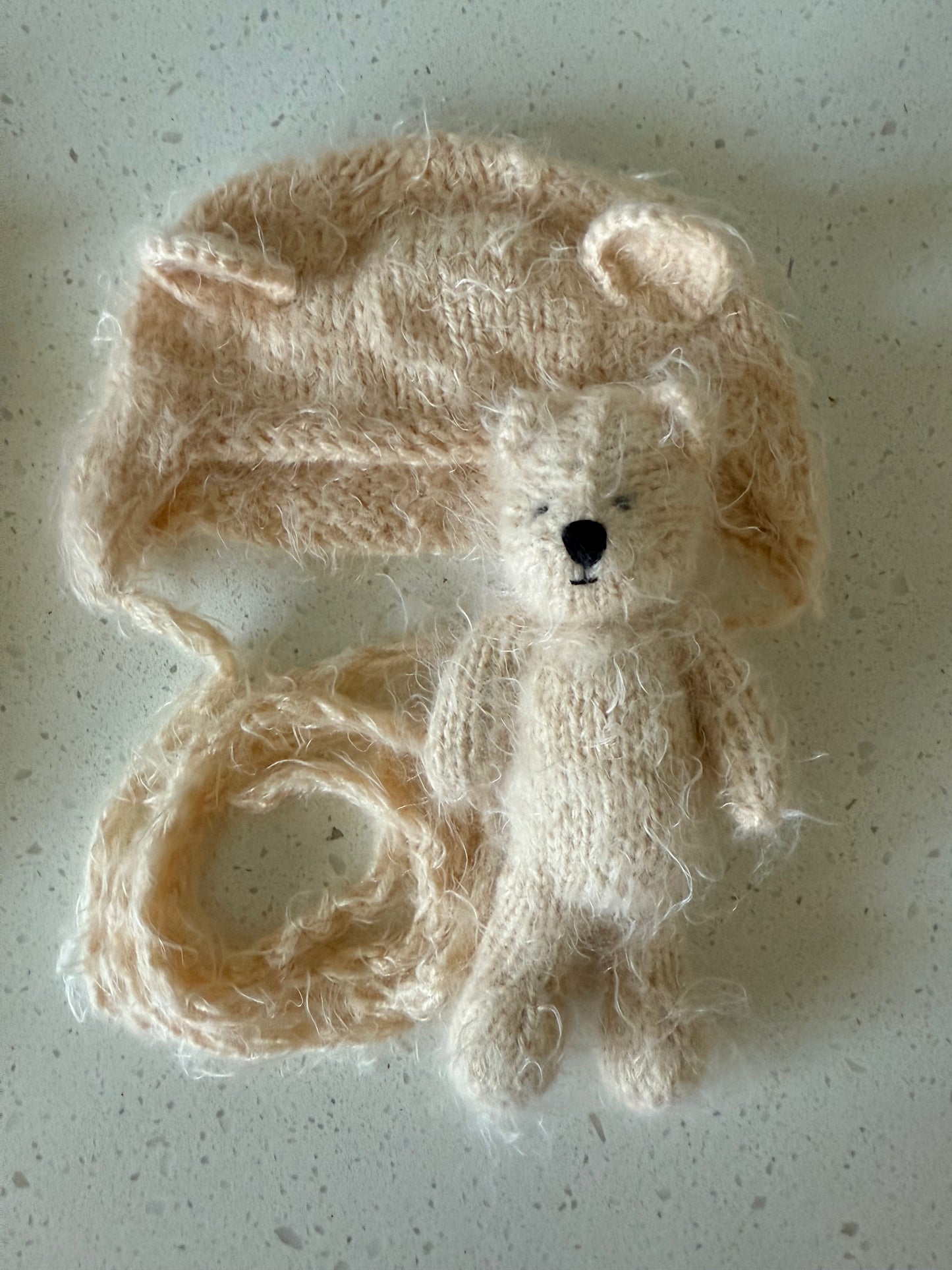 Lovie + Bonnet Set [Cream]