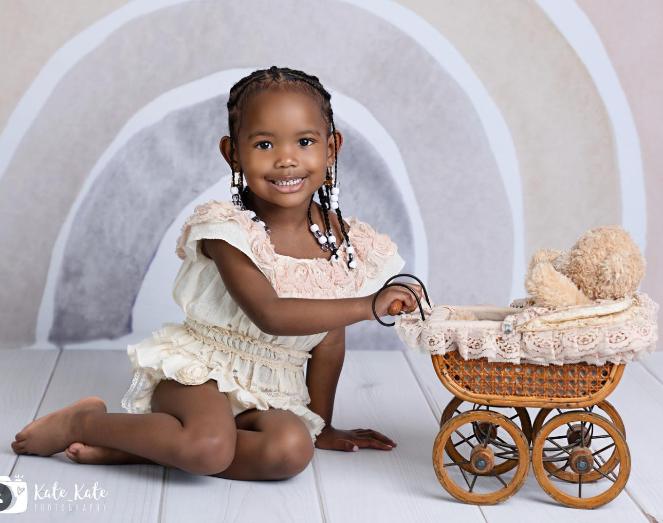 Vintage Timeless Outfit by Mia Joy (Size: 1–2 Years)
