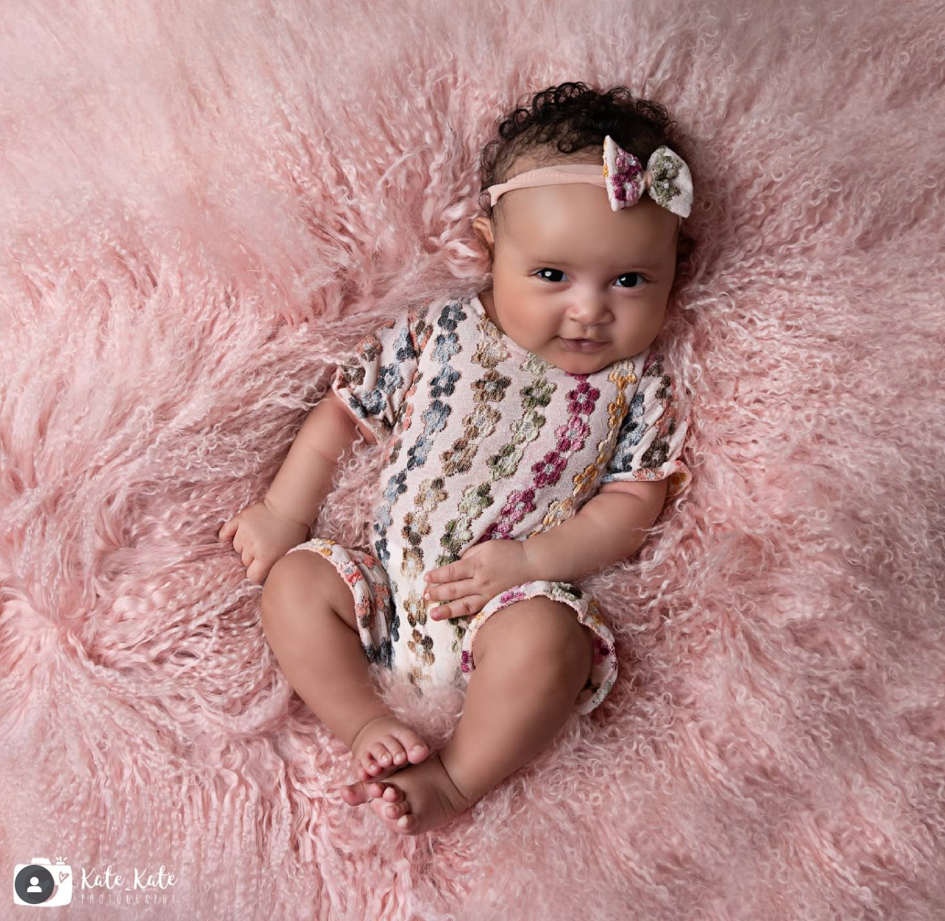 Vintage Floral Romper & Headband Set