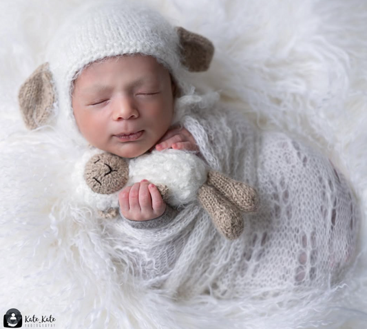 White Wool Wrap